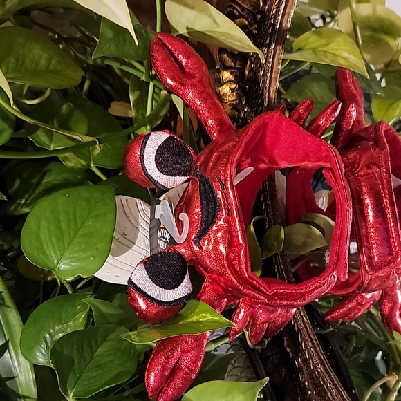 Hyde and Eek Other - New Cat Crab 🦀 Costume Headpiece Hyde and Eek Red